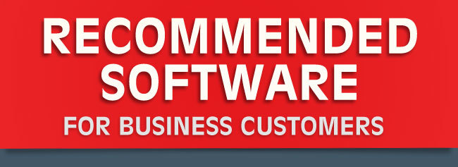 Recommended Software for Business Customers