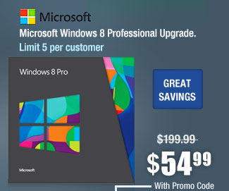 Microsoft Windows 8 Professional Upgrade