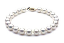7 1/2inch 14k White Gold Freshwater Pearl Bracelet (2 colors)