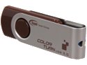 Team Color Turn 16GB USB 3.0 Flash Drive (Brown)