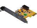 ORICO PFU3-2P Lightning 2 - Port MAC PCI - Express to USB3.0 Controller Adapter Card
