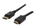 Nippon Labs Model DP-HDMI-6 6 ft. DisplayPort to HDMI® 28 AWG Cable M-M