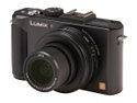 Panasonic LUMIX LX7 Black 10.1 MP 3.8X Optical Zoom 24mm Wide Angle Digital Camera HDTV Output