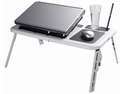 Brand New Imountek LPT1079 Foldable Tray Table Desk with Cooling Fan for Laptop or NoteBook