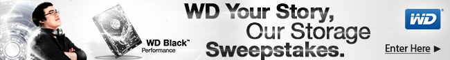 WD Your Story, Our Storage Sweepstakes. Enter Here.