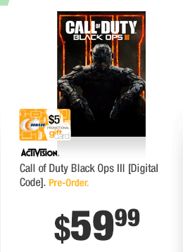 Call of Duty Black Ops III [Digital Code]