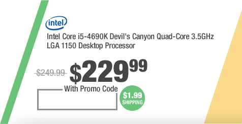 Intel Core i5-4690K Devil's Canyon Quad-Core 3.5GHz LGA 1150 Desktop Processor
