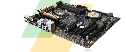 ASUS Z97-A LGA 1150 Intel Z97 HDMI SATA 6Gb/s USB 3.0 ATX Intel Motherboard