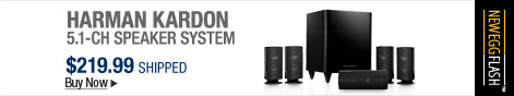 Newegg Flash - Harman Kardon 5.1-CH Speaker System