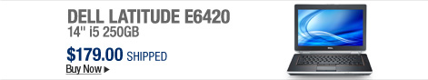 Newegg Flash - Dell Latitude E6420 14" i5 250GB