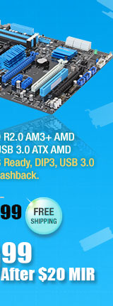 ASUS M5A99X EVO R2.0 AM3+ AMD 990X SATA 6Gb/s USB 3.0 ATX AMD Motherboard