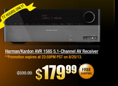 Harman/Kardon AVR 1565 5.1-Channel AV Receiver