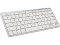 Eagle ET-KB200B-WH White Portable Bluetooth Keyboard for Tablets & Smartphones 