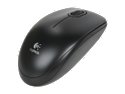 Logitech Optical USB Mouse B100 (910-001439) Black 3 Buttons 1 x Wheel USB Wired Optical 800 dpi Mouse - OEM 