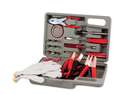 Fine Life 35-Piece Roadside Emergency Kit w/ Insulated Jumper Cables & Hard-Shell Carry Case