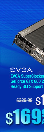 VGA SuperClocked 02G-P4-2662-KR GeForce GTX 660 2GB GDDR5 HDCP Ready SLI Support Video Card