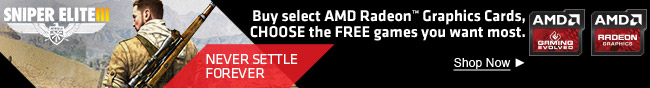 Buy Select AMD Radeon Graphics Cards, Choose The Free Games You Want Most.