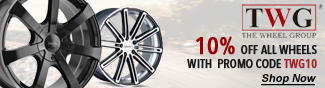 TWG - The Wheel Group - 10 percent off all wheels with Promo cide TWG10. shop now.