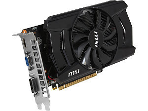 MSI N750TI-2GD5/OC G-SYNC Support GeForce GTX 750 Ti 2GB GDDR5 Video Card