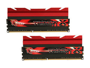 G.SKILL TridentX Series 8GB (2 x 4GB) 240-Pin DDR3 SDRAM DDR3 2400 (PC3 19200) Desktop Memory