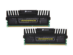 CORSAIR Vengeance 16GB (2 x 8GB) 240-Pin DDR3 SDRAM DDR3 1600 (PC3 12800) Desktop Memory