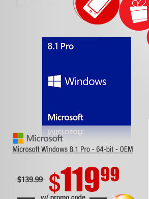 Microsoft Windows 8.1 Pro - 64-bit - OEM - OEM