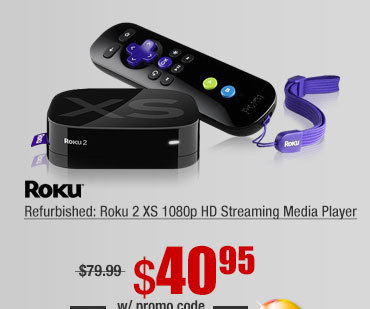 Refurbished: Roku 2 XS 1080p HD Streaming Media Player