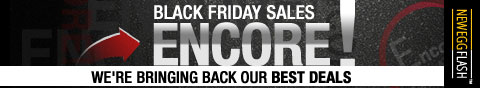 Newegg Flash - Black Friday Sales Encore!