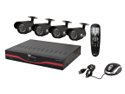 Night Owl LTE-44500 4 Channel LTE H.264 DVR, 4 Day&Night Cameras, 500GB HDD, Surveillance DVR Kit