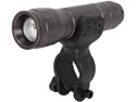 Rosewill RLFL-13003 Cree XPE-R2 LED Search Flashlight set Zoom 300 lumen w/ Bicycle Bracket.