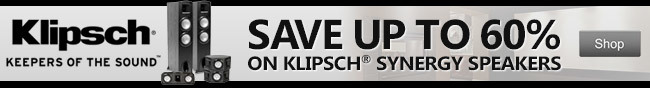 klipsch keepers of the sound. save up to 60 percent on klipsch synerg speakers. shop.