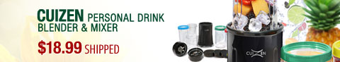 Newegg Flash - Cuizen Personal Drink Blender & Mixer.