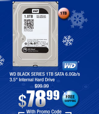 WD BLACK SERIES 1TB SATA 6.0Gb/s 3.5" Internal Hard Drive