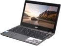 Refurbished: Acer C720-2827 Intel Celeron 2955U (1.40GHz) 11.6" Chromebook, 2GB Memory, 16GB SSD