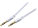 Rosewill RAC-3WH 3 ft. 3.5mm Flat Audio Cable White