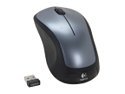 Refurbished: Logitech Wireless Mouse M310 (910-001675) Silver 3 Buttons 1 x Wheel USB RF Wireless Laser Mouse 