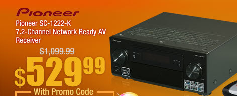 Pioneer SC-1222-K 7.2-Channel Network Ready AV Receiver
