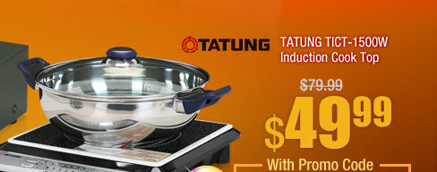 TATUNG TICT-1500W Induction Cook Top 