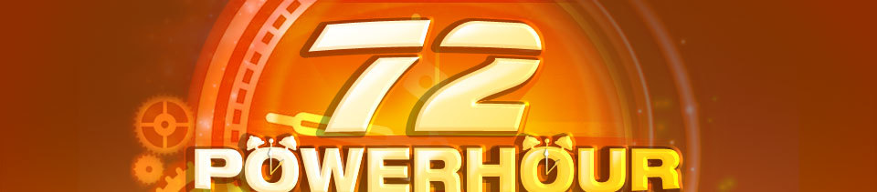 72-POWERHOUR SALE. You've got 3 days to score all you can from these powerdeals. Don't think, just go.