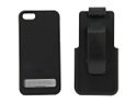 Seidio SURFACE Combo (w/Kickstand) Black Case For iPhone 5 BD2-HR3IPH5K-BK