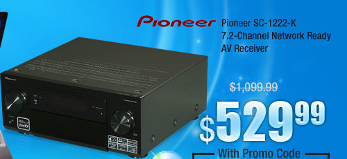 Pioneer SC-1222-K 7.2-Channel Network Ready AV Receiver