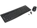 Logitech Wireless Combo MK270 920-004536 Black 8 Function Keys USB 2.0 RF Wireless Keyboard & Mouse