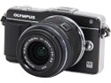 OLYMPUS E-PM2 V206021BU070 Black 16.1MP 3.0" 460K Touch LCD Interchangeable Lens System Camera