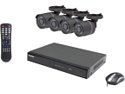 LaView LV- KD1884Y Complete 8 Channel 960H Security DVR System w/ Easy DIY Four 700TVL Infrared Surveillance Cameras (No HDD)