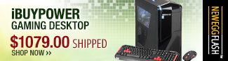 iBuypower gaming desktop - 1079.00 USD shipped