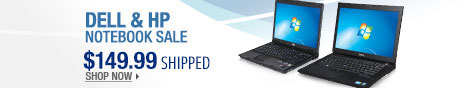 Newegg Flash - Dell and HP Notebook Sale