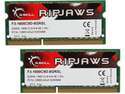 G.SKILL Ripjaws Series 8GB (2 x 4GB) 204-Pin DDR3 SO-DIMM DDR3 1600 (PC3 12800) Laptop Memory