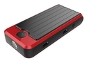 PowerAll Portable 12000 mAh Dual 5V USB Power Bank and Car Jump Starter w/ Carrying Case - Red/Black