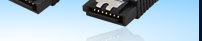 BYTECC Model SATA-118C 18" Serial ATA-150/300 Cable w/Locking Latch 