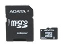ADATA 32GB Class 4 Micro SDHC Flash Card with Adapter Model AUSDH32GCL4-RA1